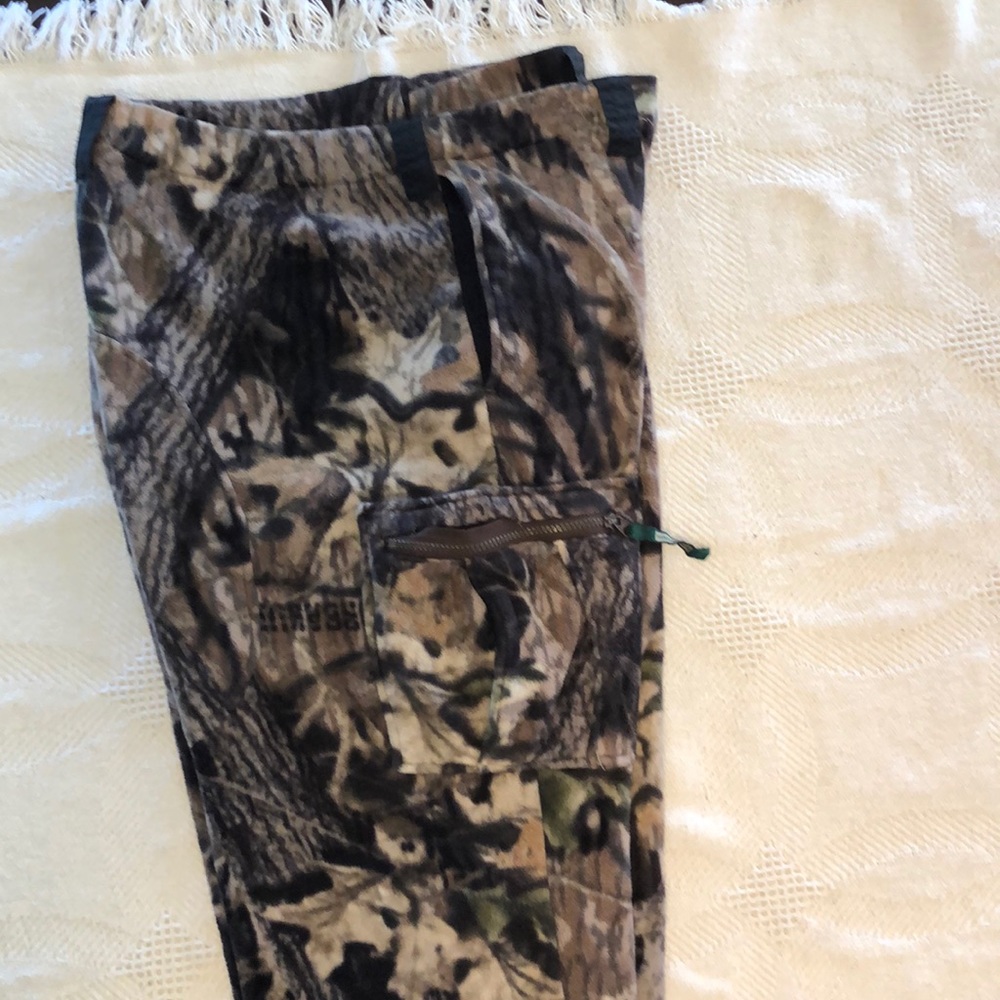 Remington fleece Mossyoak break up camo pants